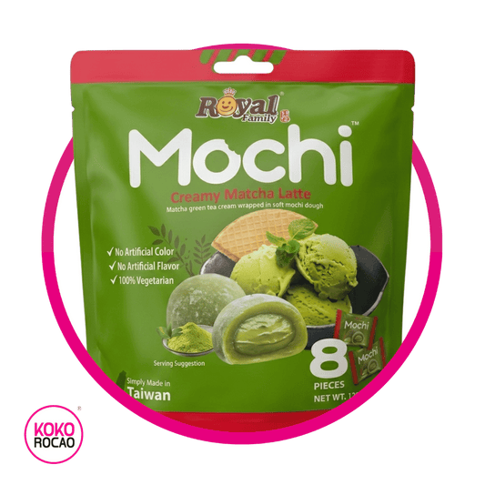ROYAL FAMILY MOCHI MATCCHA LATTE CUPCAKE BOLSA 120GR