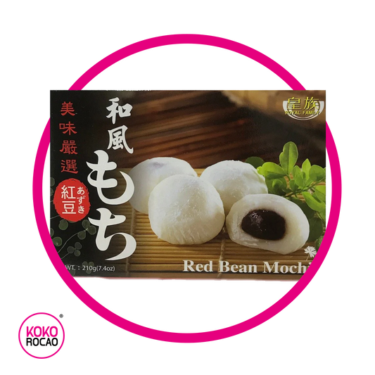 ROYAL FAMILY RED BEAN MOCHI CUPCAKE CAJA 210GR&