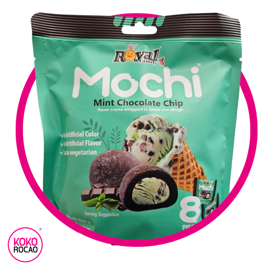 ROYAL MOCHI CHOCO MINT CUPCAKE BOLSA 120GR