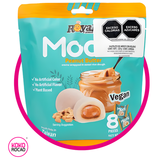 ROYAL MOCHI PEANUT BUTTER CUPCAKE BOLSA 120GR