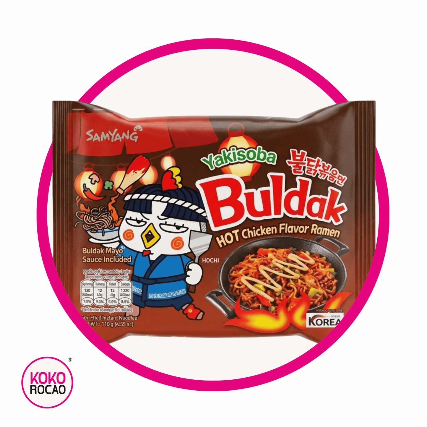 SAMYANG BULDAK YAKISOBA PASTE BOLSA 125GR