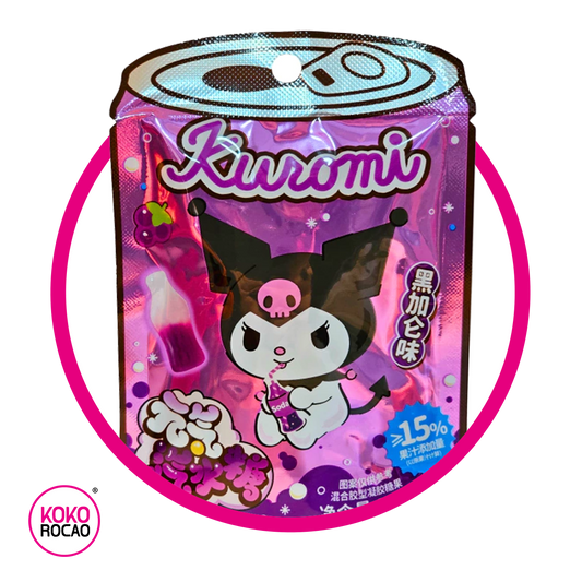 SANRIO KUROMI GRAPE GUMMY BOLSA 36 GR