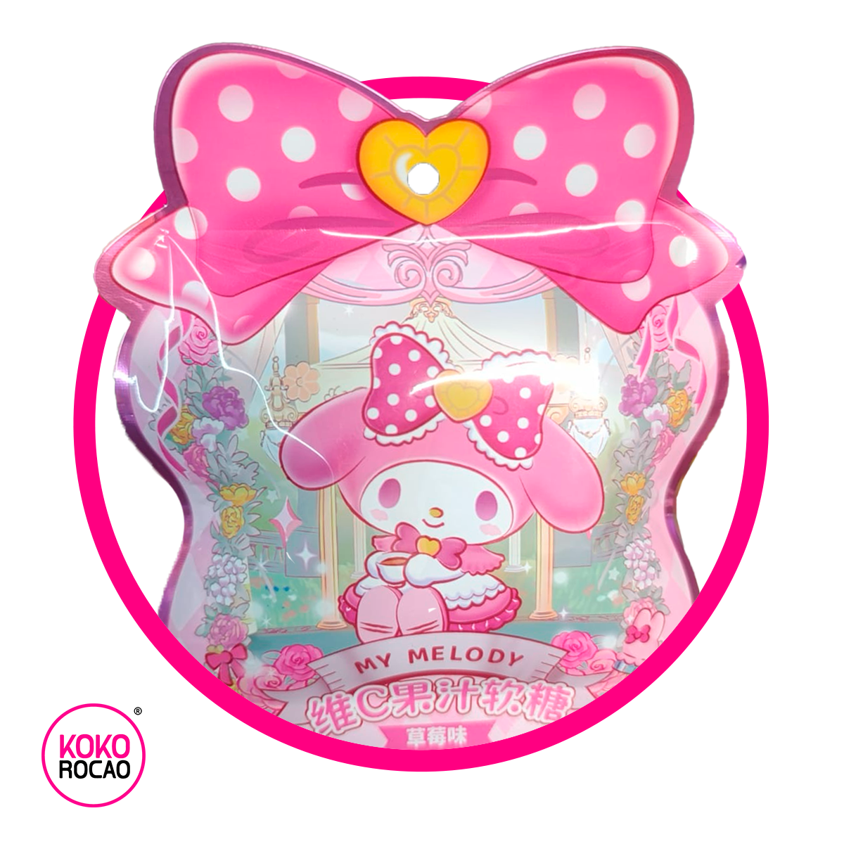SANRIO MELODY MOñO GUMMY BOLSA 32GR