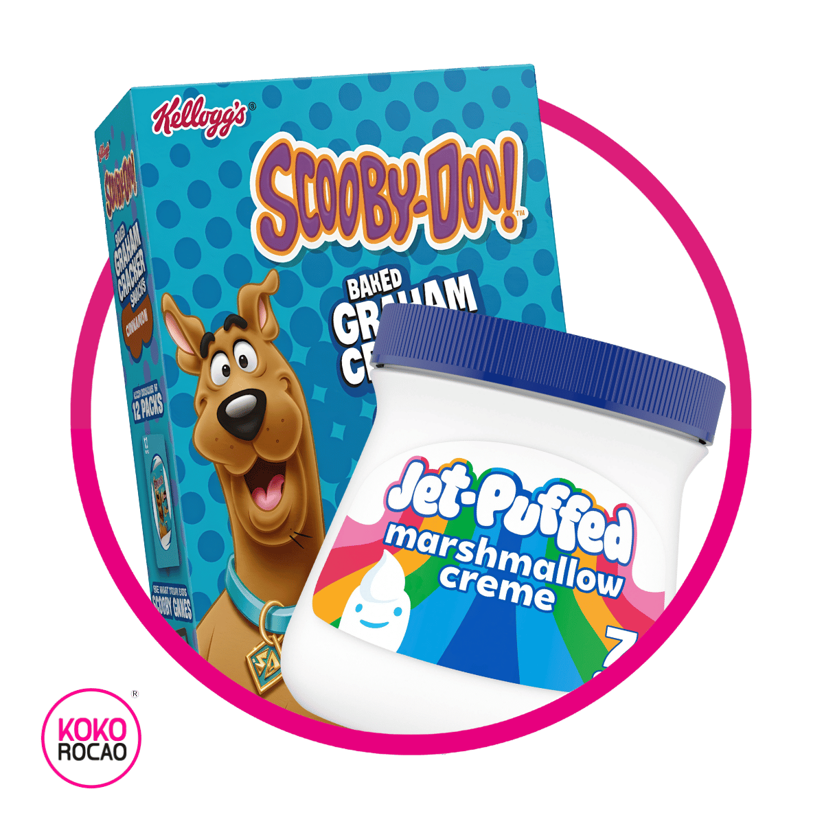 SCOOBY GALLETAS + JET PUFFED