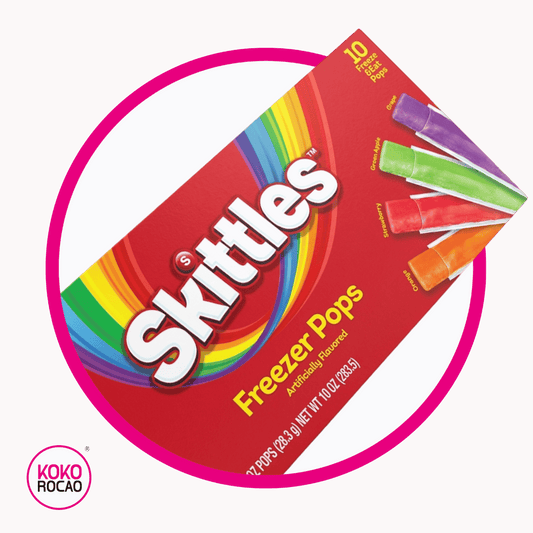 SKITTLES FREEZER POPS ICEE CREAM CAJA 283.50GR