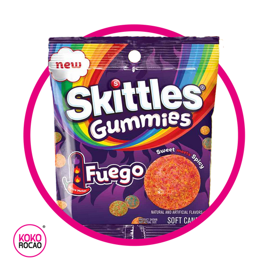 SKITTLES FUEGO GUMMY BOLSA 119 GR