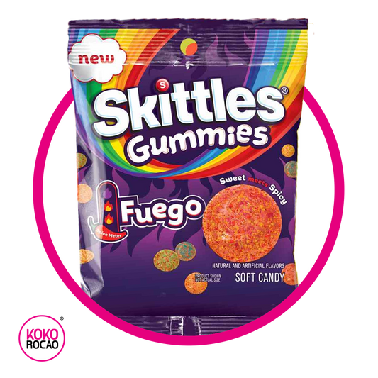 SKITTLES FUEGO GUMMY BOLSA 164 GR