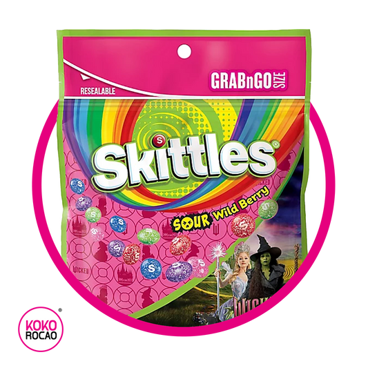 SKITTLES SOUR WILD BERRY 204G