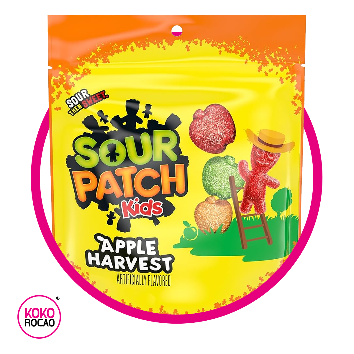 SOUR PATCH KIDS APPLE HARVEST GUMMY BOLSA 283GR