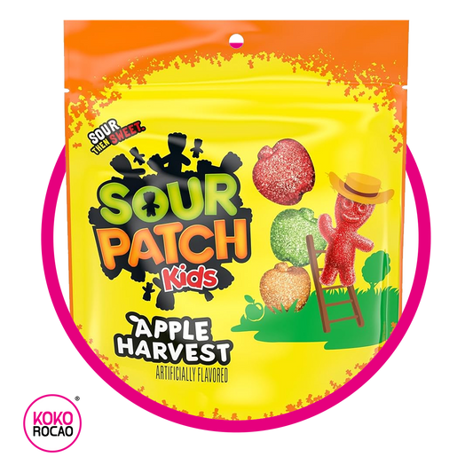 SOUR PATCH KIDS APPLE HARVEST GUMMY BOLSA 283GR