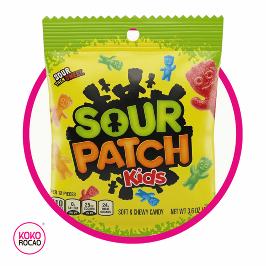 SOUR PATCH KIDS GUMMY BOLSA 102G