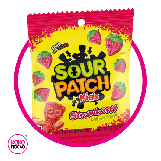 SOUR PATCH KIDS STRAWBERRY GUMMY BOLSA 102GR