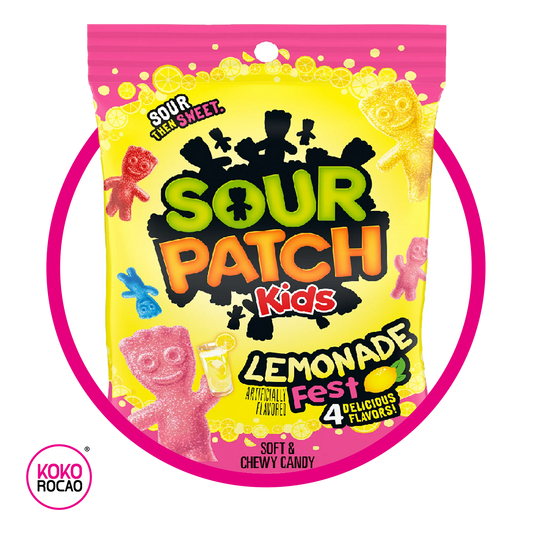 SOUR PATCH LEMONADE FEST GUMMY BOLSA 227G