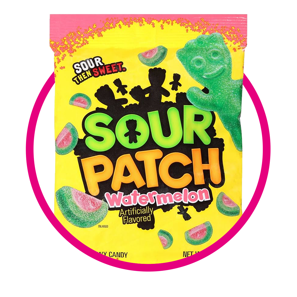 SOUR PATCH WATERMELON GUMMY BOLSA 102G