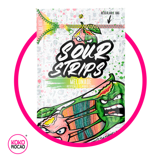 SOUR STRIPS MELONADE GUMMY BOLSA 96GR