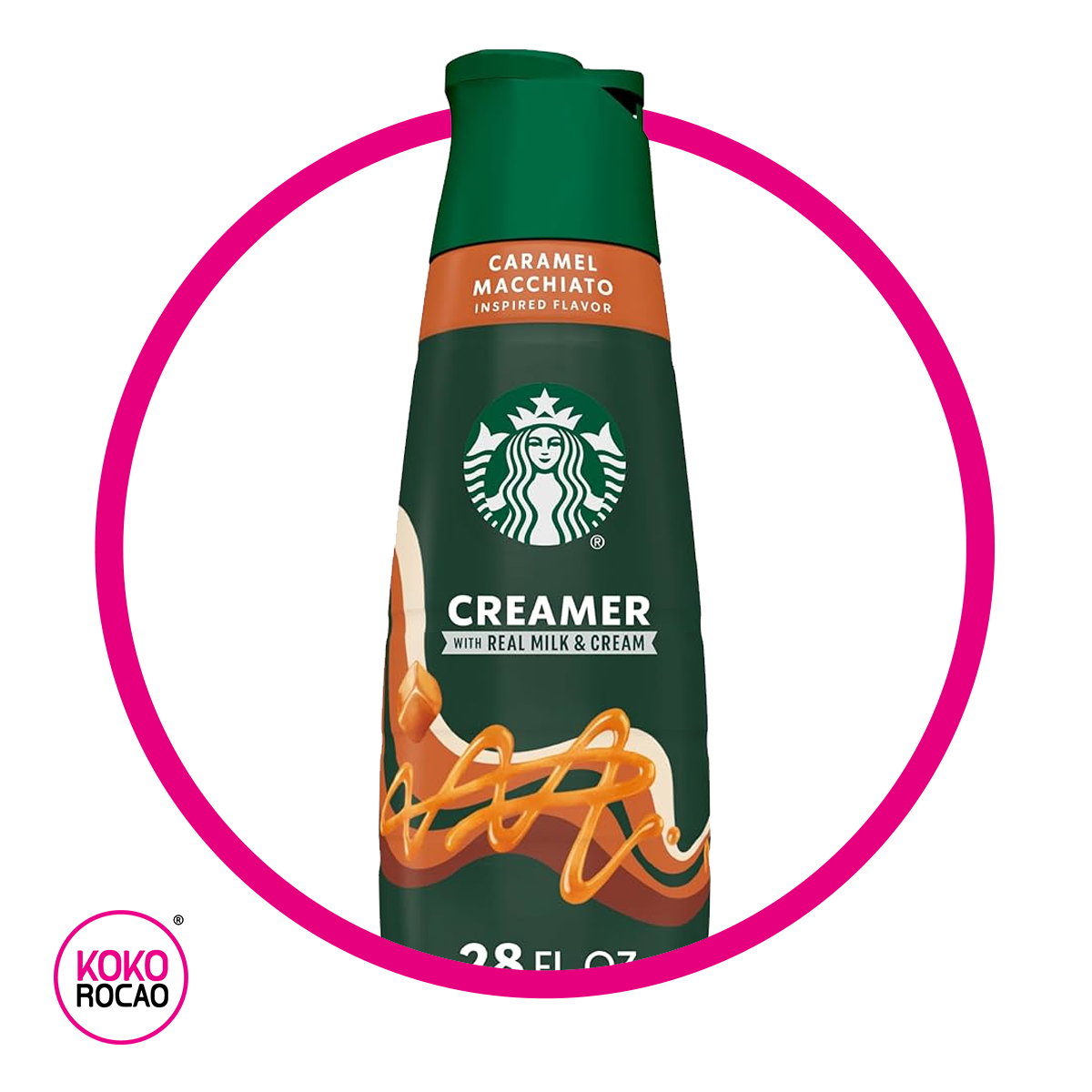 STARBUCKS CREAMER CARAMEL MACCHIATO ORIGINAL BOTELLA 828 ML