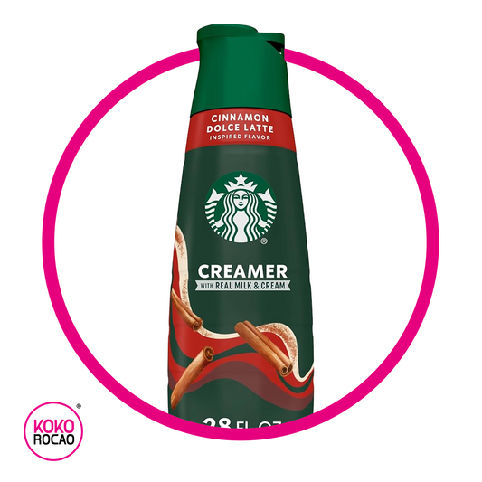 STARBUCKS CREAMER CINNAMON DOLCE LATTE MILK BOTELLA 828 ML