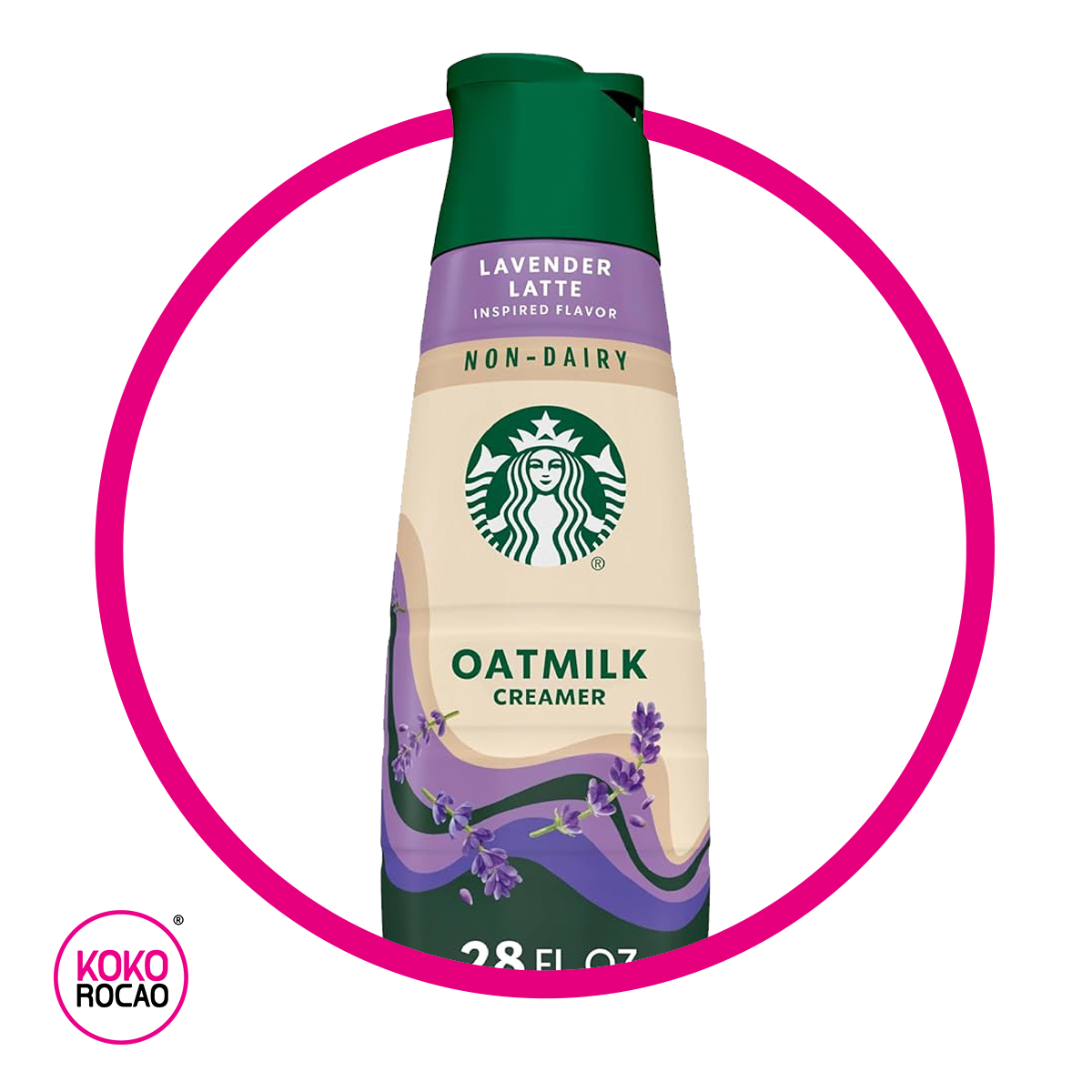 STARBUCKS CREAMER LAVANDER LATTE MILK BOTELLA 828 ML