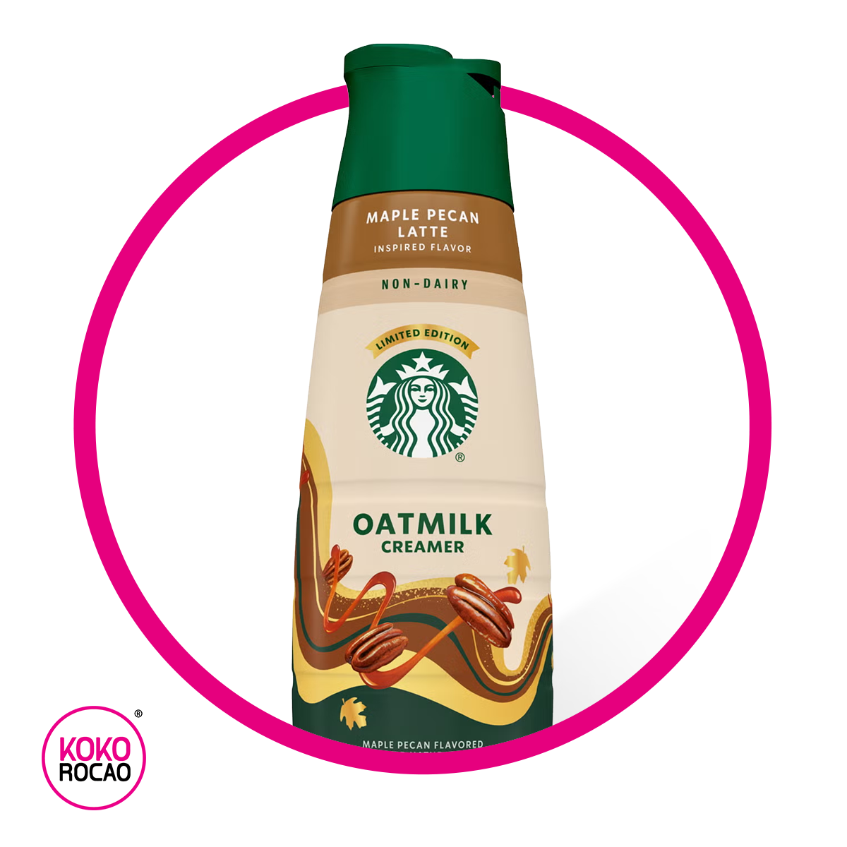 STARBUCKS CREAMER MAPLE PECAN LATE MILK BOTELLA 828 ML