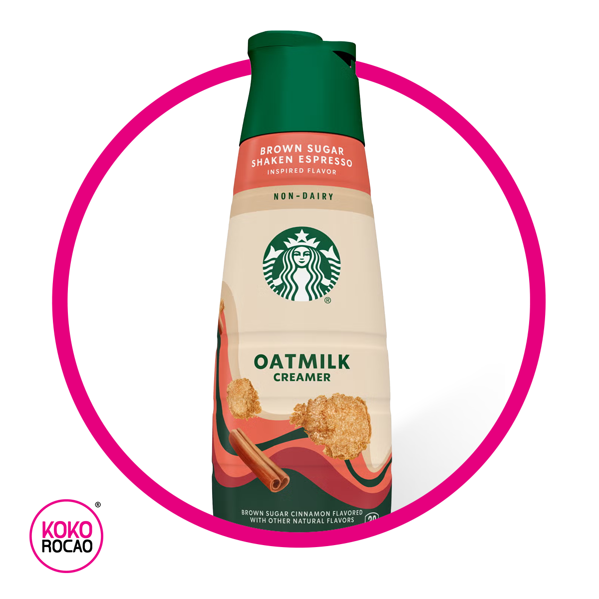 STARBUCKS CREAMER OAT MILK BROWN SUGAR SHAKEN ESPRESSO MILK BOTELLA 828ML
