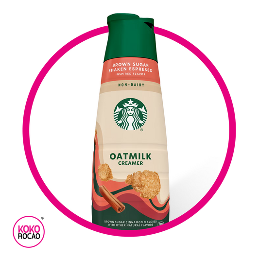 STARBUCKS CREAMER OAT MILK BROWN SUGAR SHAKEN ESPRESSO MILK BOTELLA 828ML