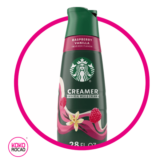 STARBUCKS CREAMER RASPBERRY MILK BOTELLA 828ML
