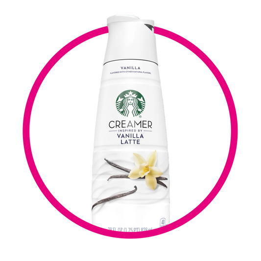 STARBUCKS CREAMER VANILLA LATTE BOTELLA 828 ML