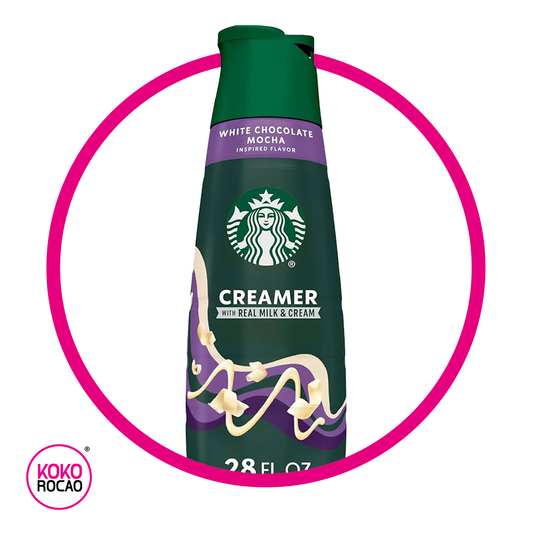 STARBUCKS CREAMER WHITE CHOCOLATE BOTELLA 828 ML