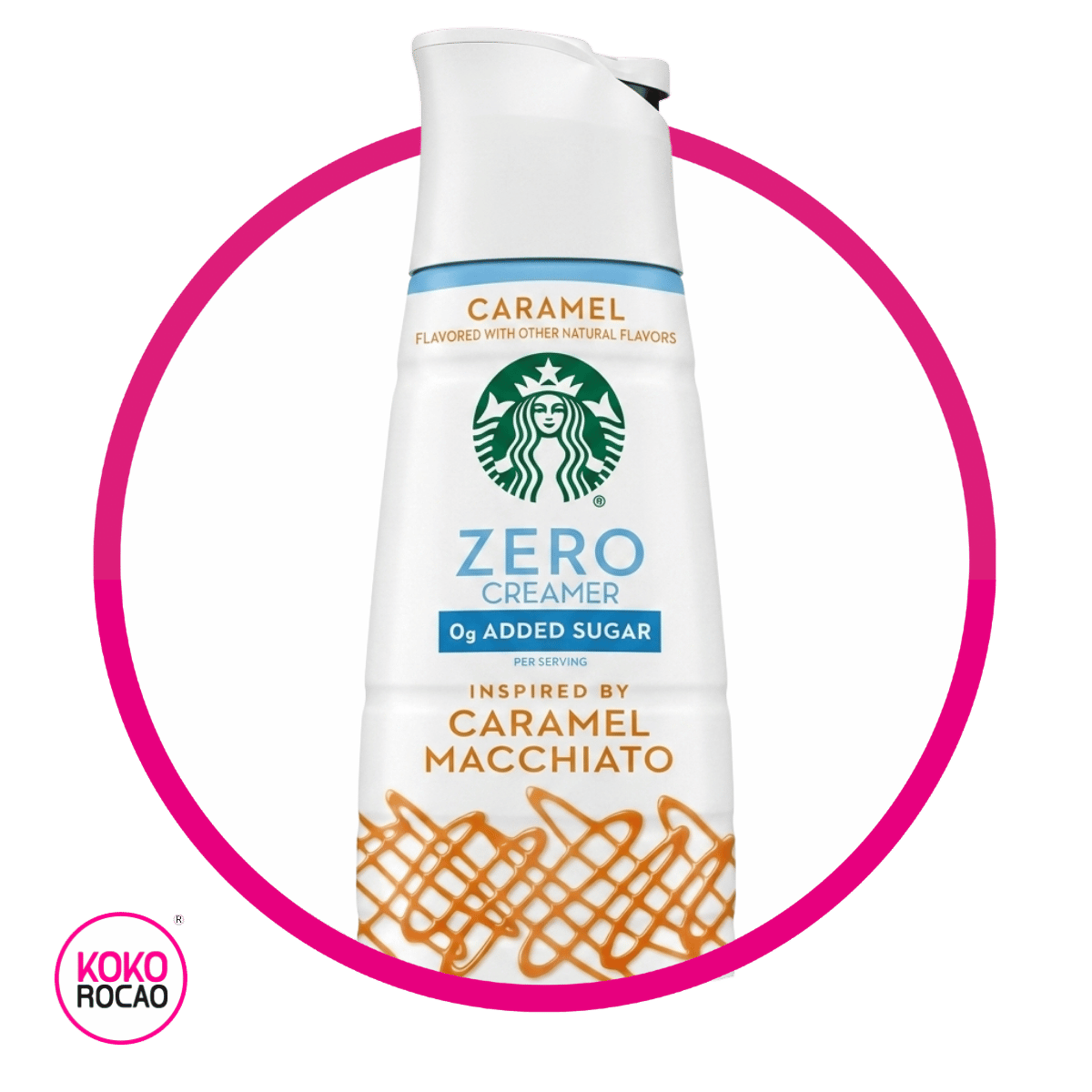 STARBUCKS CREAMER ZERO CARAMEL MACCHIATO