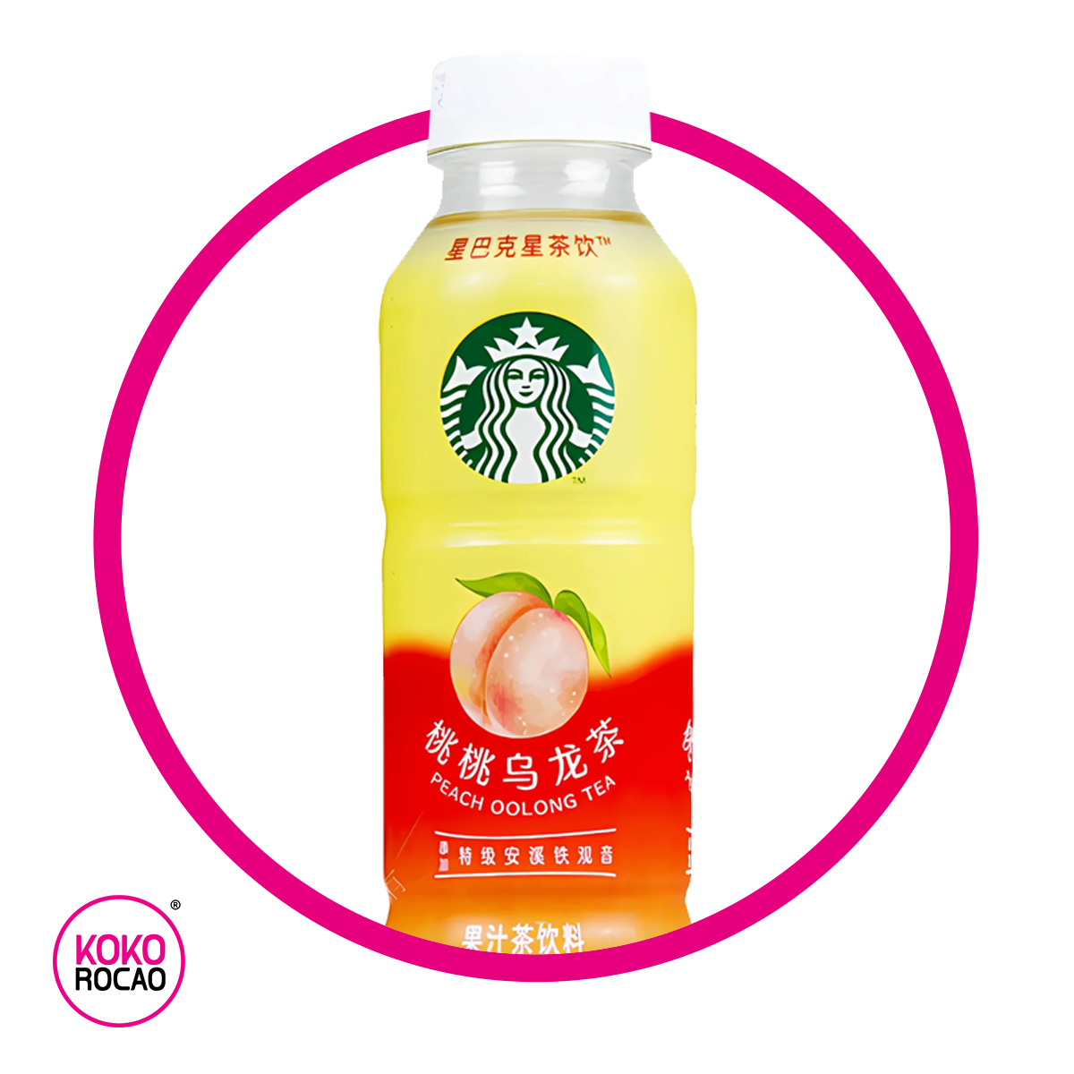 STARBUCKS PEACH JUICE BOTELLA 330 ML&