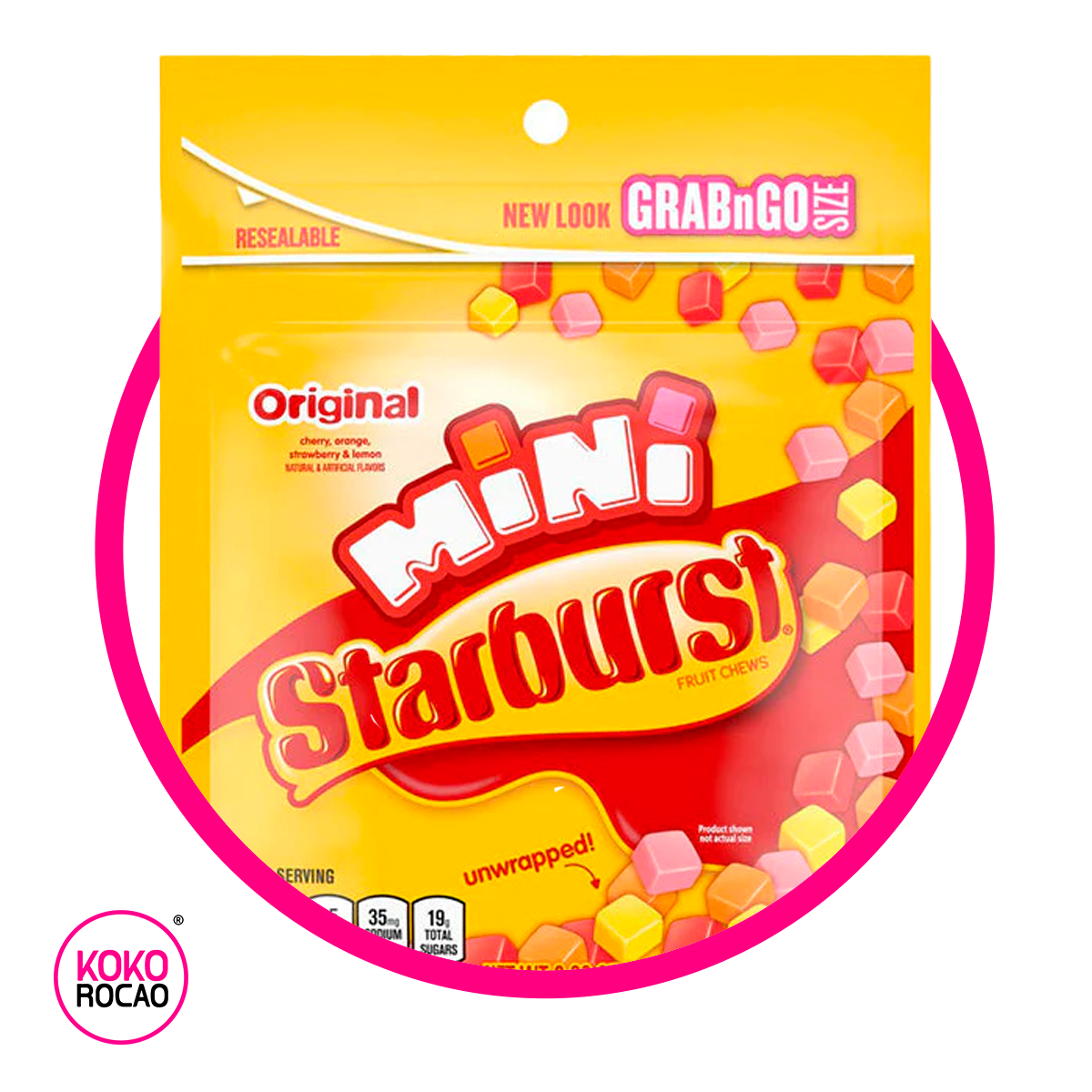 STARBURST MINI SOFT CANDY BOLSA 226.8GR