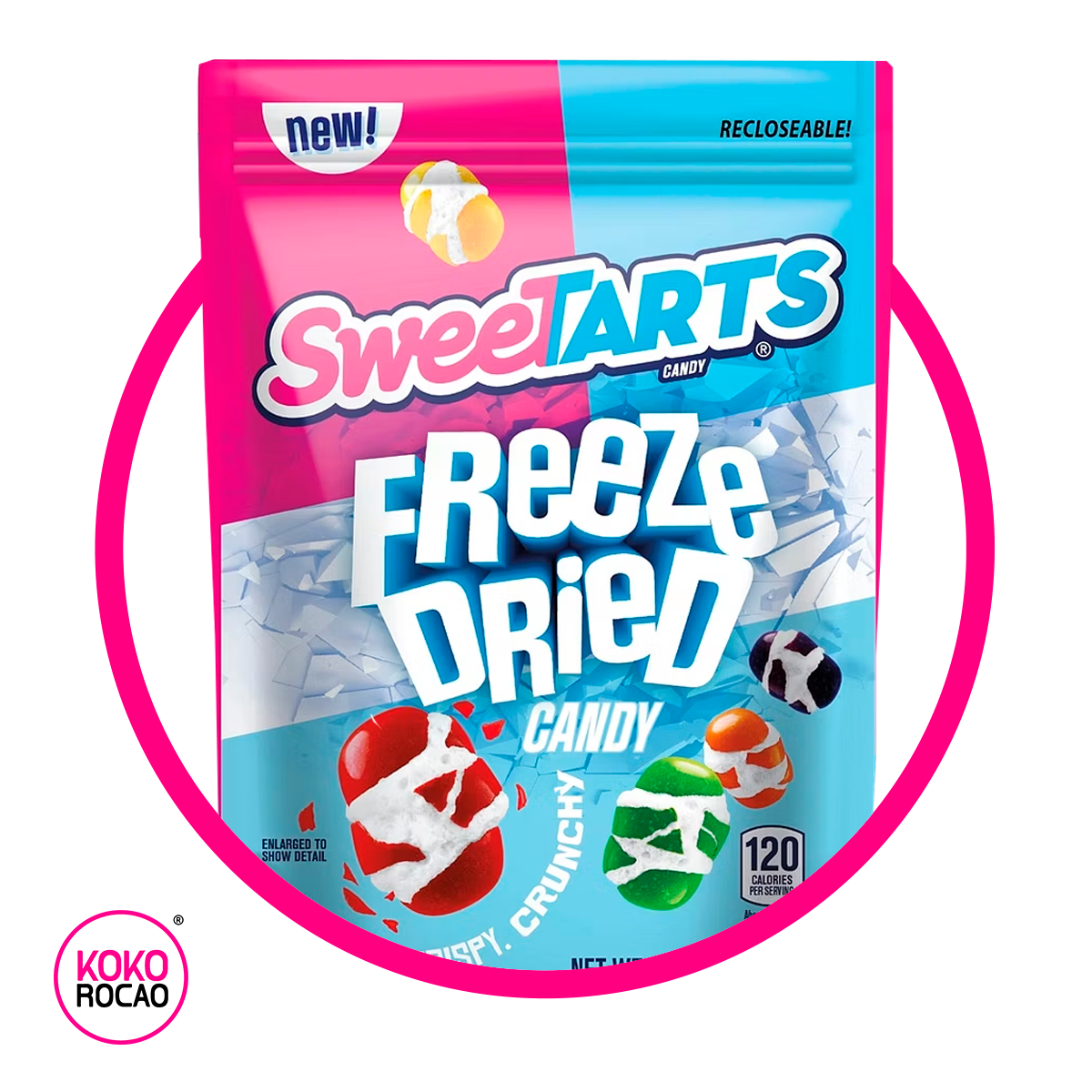 SWEETARTS FREEZE DRIED HARD CANDY BOLSA 113GR