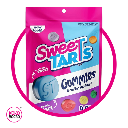 SWEETARTS FRUITY SPLITZ GUMMY BOLSA 255G