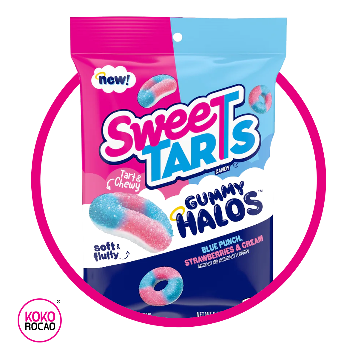 SWEETARTS HALOS GUMMY BOLSA 170 GR