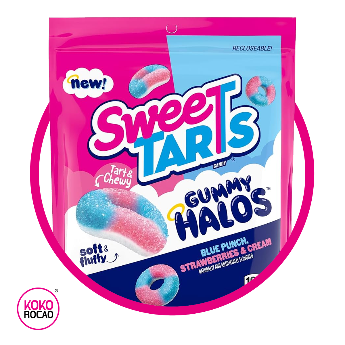 SWEETARTS HALOS GUMMY BOLSA 311GR