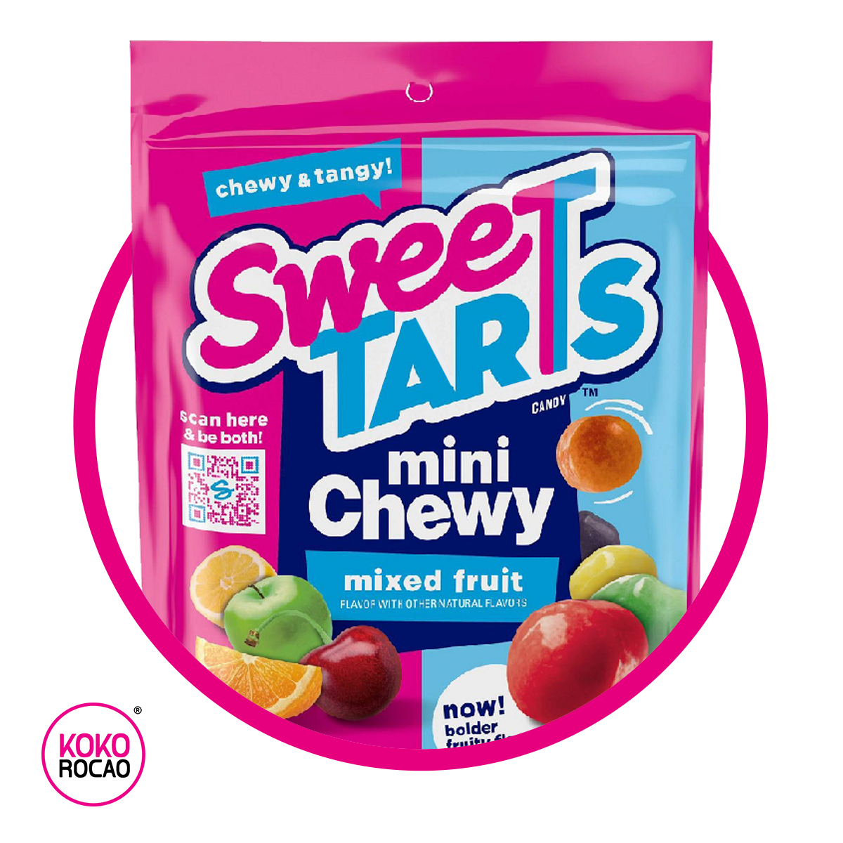 SWEETARTS MINI CHEWY MIXED HARD CANDY BOLSA 340G