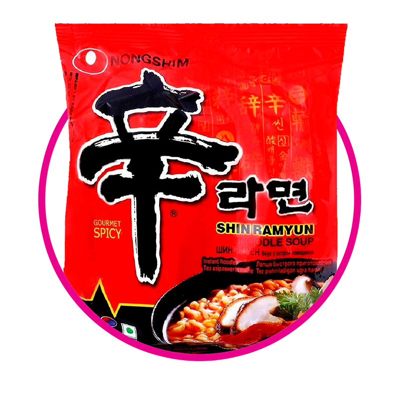 NONGSIM SHIN RAMYUN K-POP DEMON HUNTERS SPICY PASTE BOLSA 120G