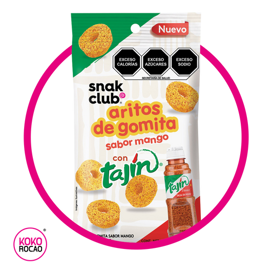 TAJIN HALOS MANGO GUMMY BOLSA 141 GR