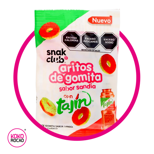 TAJIN HALOS WATERMELON GUMMY BOLSA 55 GR