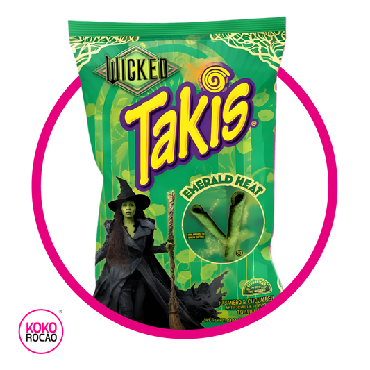 TAKIS WICKED EMERALD HEAT SNACKS BOLSA 280.7GR