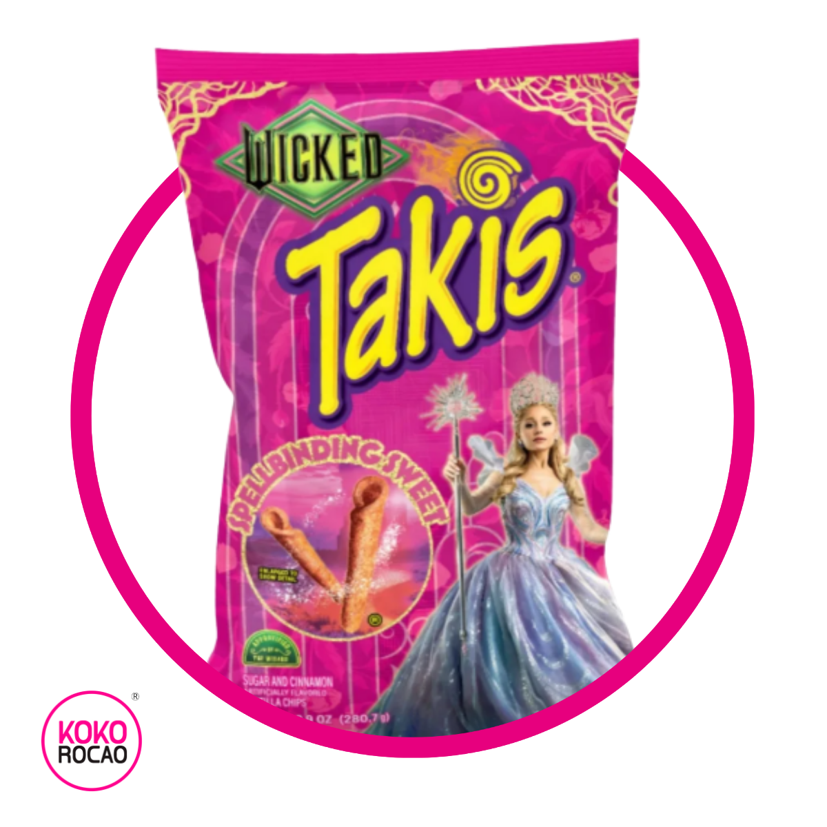 TAKIS WICKED SPELLBINDING SWEET SNACKS BOLSA 280.7GR