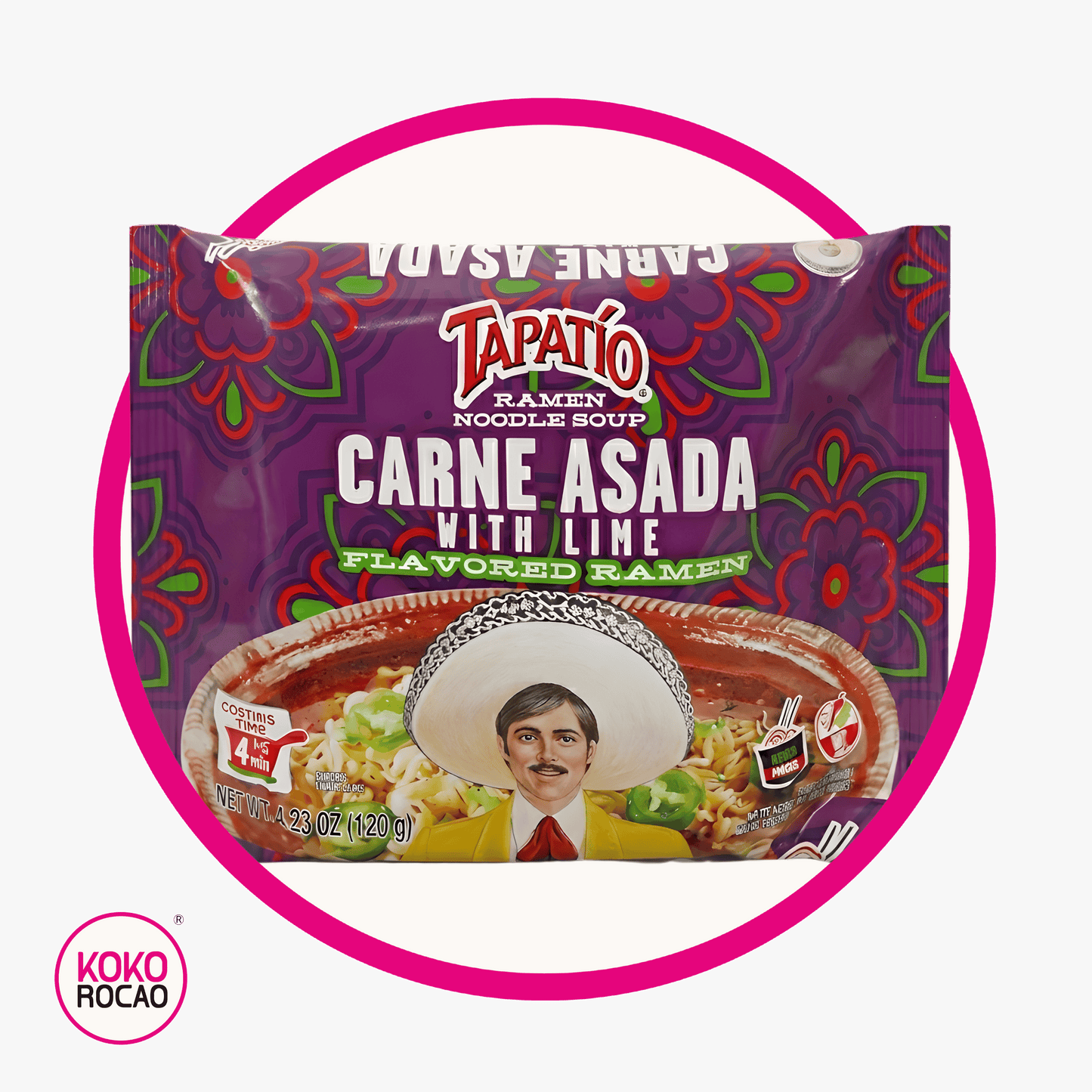 TAPATIO CARNE ASADA  PASTE BOLSA 120GR