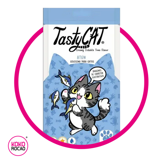 TASTY CAT GOLOCINA PARA GATOS ATUN BOLSA 60 GR