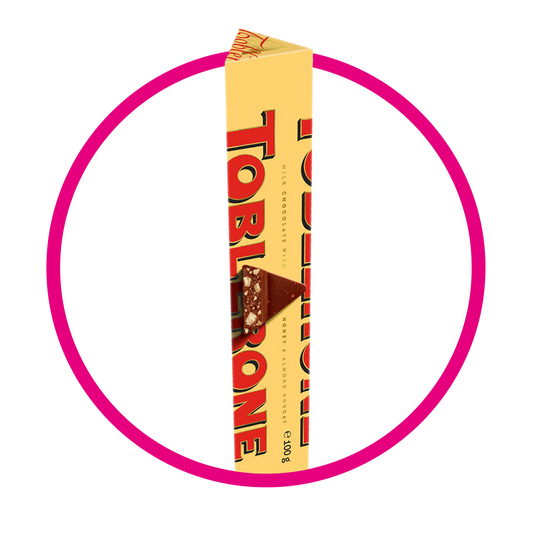 TOBLERONE MILK CHOCOLATE 100 GR