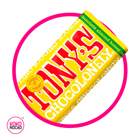 TONYS MILK AND TURRON CHOCOLATE BARRA 180GR