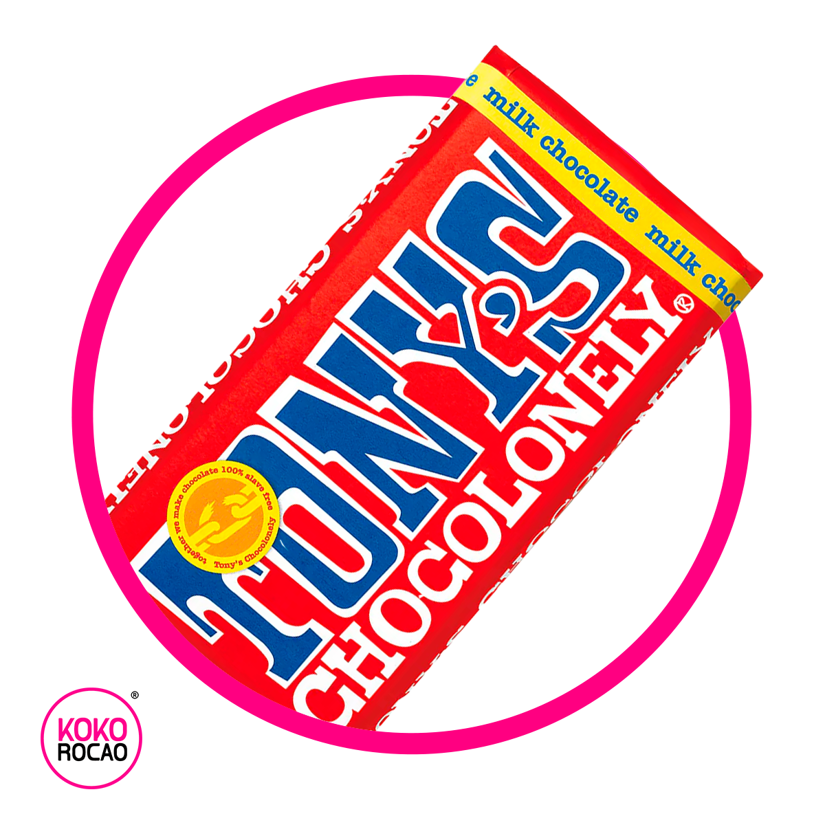 TONYS MILK CHOCOLATE BARRA 180GR