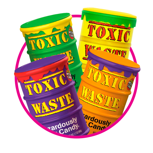 TOXIC WASTE ORIGINAL HARD CANDY BOTE 48G