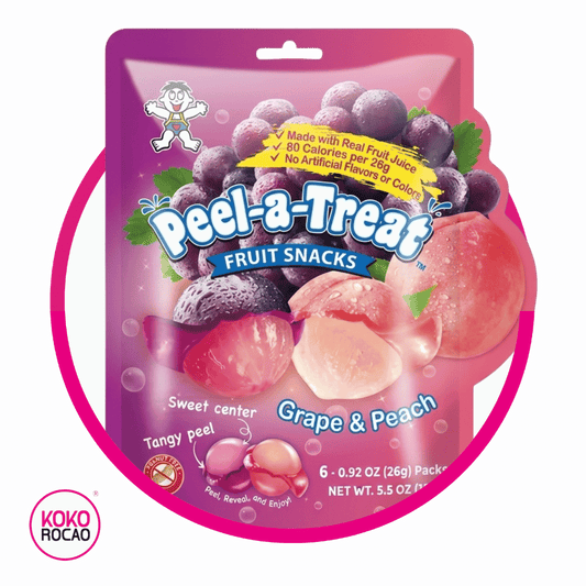 WANT-WANT PEEL-A-TREAT UVA Y DURAZNO 156GR