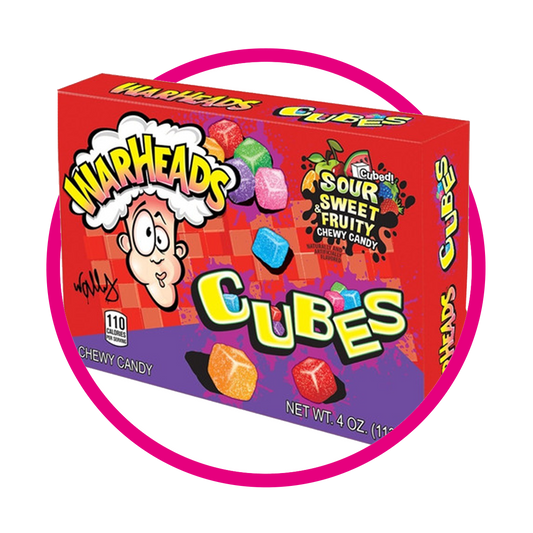 WARHEADS CUBES GUMMY CAJA 113GR
