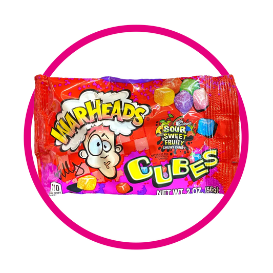 WARHEADS CUBES GUMMY BOLSA 70G